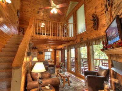 Casa Rustica de troncos en USA