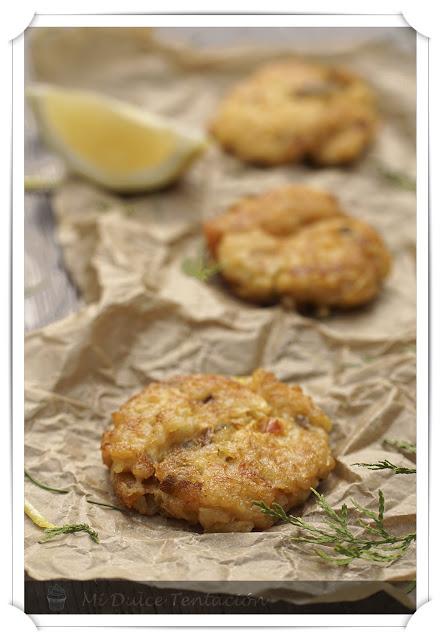 Mini Hamburguesas de Arroz y Verduras