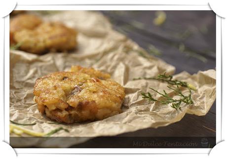 Mini Hamburguesas de Arroz y Verduras