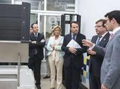 Presidente Junta Extremadura inaugura fábrica plantas aromáticas medicinales-ecológicas Yerbal', Balneario Raposo