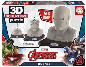 3D Sculpture Puzzle de Iron Man