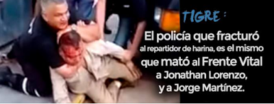 Campaña Nacional contra la Violencia Institucional: Exigimos que despidan del COT al policía...