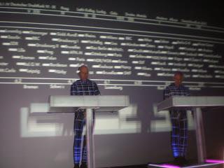 Concierto Kraftwerk (The Catalogue - 2. Radio-Activity). Museo Guggenheim - Bilbao (08-10-2016)