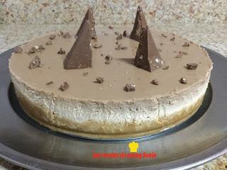 TARTA MOUSSE TOBLERONE