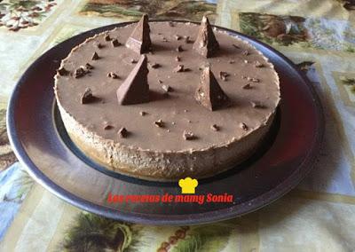 TARTA MOUSSE TOBLERONE
