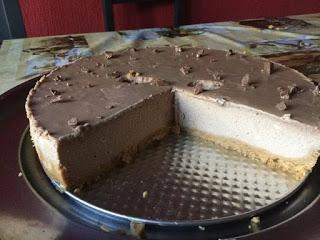 TARTA MOUSSE TOBLERONE EN THERMOMIX