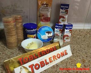 TARTA MOUSSE TOBLERONE EN THERMOMIX