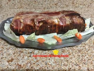 PASTEL DE TORTILLA Y CARNE
