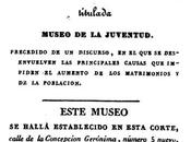 Museo Juventud: Tinder Madrid 1835