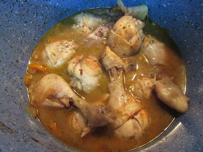 Pollo a la cerveza olla GM