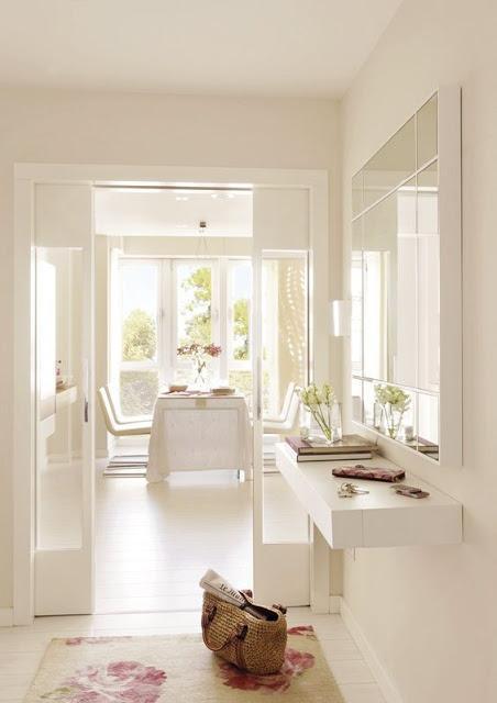 Como hacer un recibidor en casa