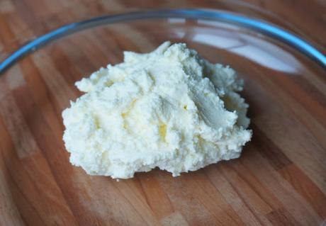 Ricotta impastata casera