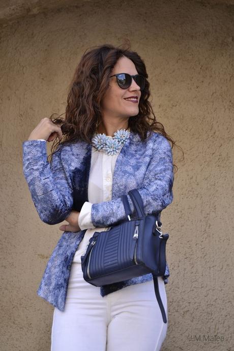 BLAZER TIE DYE & TOTAL WHITE