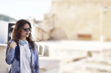 BLAZER TIE DYE & TOTAL WHITE