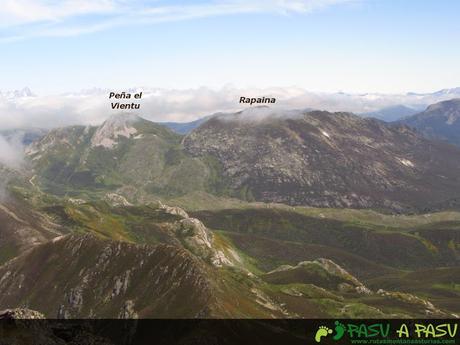 Vista de la Peña del Viento y Rapaína desde el Torres