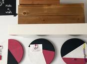 DIY: corchos pintados para escritorio