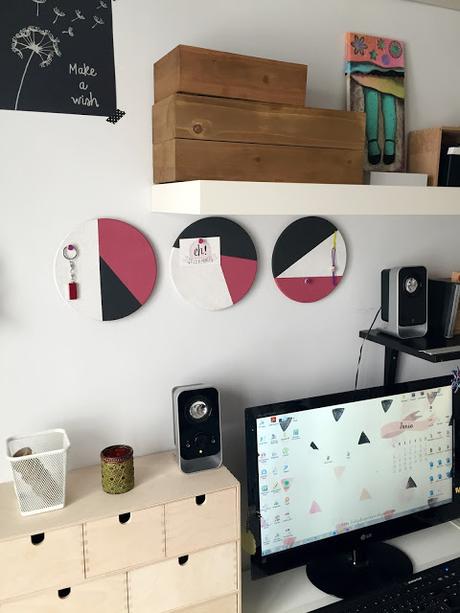 DIY: corchos pintados para tu escritorio