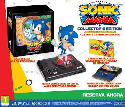 La edición coleccionista de Sonic Mania llegará a España