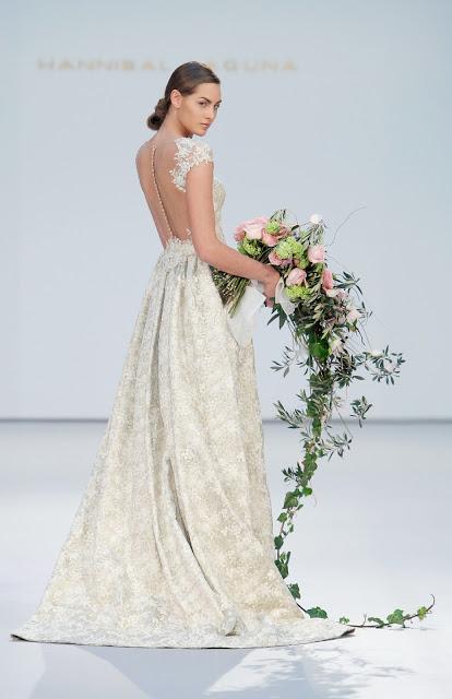 Vestido de novia de Hannibal Laguna 2017