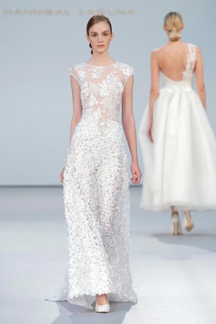 Vestido de novia de Hannibal Laguna 2017