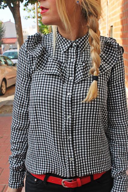 Camisa cuadro vichy