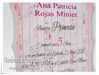 Invitación Cumpleaños - Princess Birthday Invites & Party Decor.