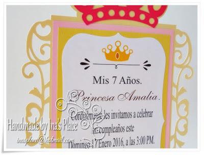 Invitación Cumpleaños - Princess Birthday Invites & Party Decor.