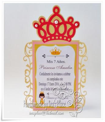 Invitación Cumpleaños - Princess Birthday Invites & Party Decor.