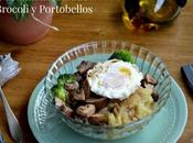 Puré Patata Trufado Portobellos Brocoli