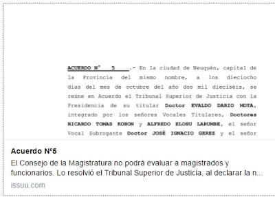  El Consejo de la Magistratura