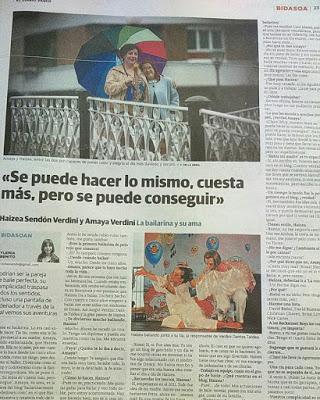 EL DIARIO VASCO NOS ENTREVISTA