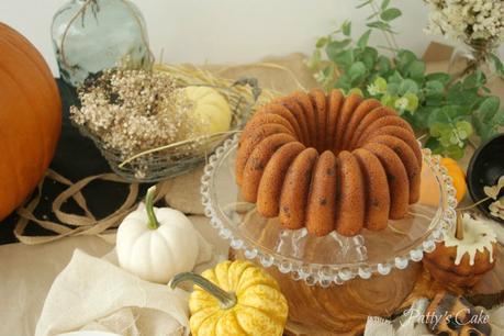 Pumpkin chocolate chip bundt cake #BundtBakers