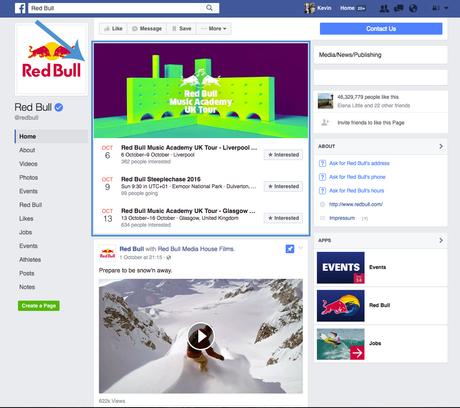 5 lecciones que puedes aprender de Red Bull para optimizar una página de Facebook