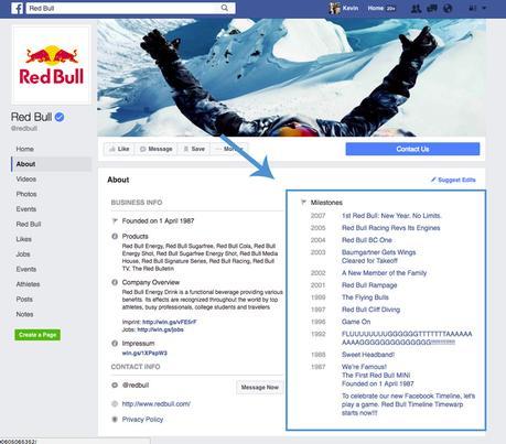 5 lecciones que puedes aprender de Red Bull para optimizar una página de Facebook 5 lecciones que puedes aprender de Red Bull para optimizar una página de Facebook