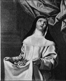 Santa Rosalina de Villenueve, abadesa.