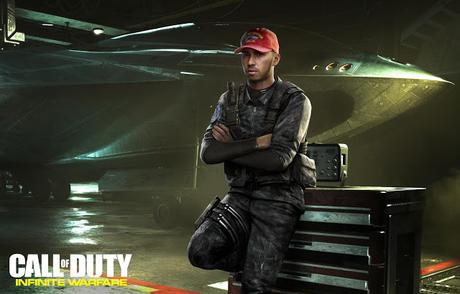 Lewis Hamilton se une al reparto de Call of Duty Infinite Warfare