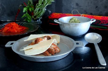 Cochinita Pibil con Mayonesa de Chipotle, mi versión de Yucatán