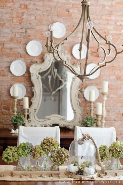 Decorar paredes con platos