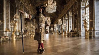 La Reference 2010 Gigondas Luis XIV en el Salon de los Espejos de Versalles