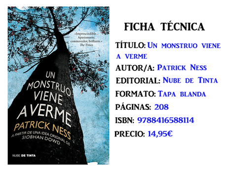 Reseña: Un monstruo viene a verme, de Patrick Ness