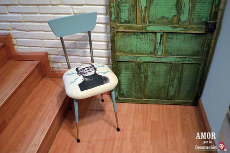 CAMBIO RADICAL A UNA SILLA DE COCINA DE FORMICA AÑOS 50