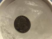 Puso moneda taza hielo dentro refrigerador seguro harás mismo