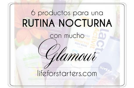 6 productos para rutina nocturna de lujo