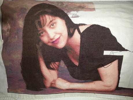 Retrato de Ester a punto de ccruz