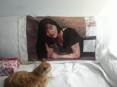 Retrato de Ester a punto de ccruz