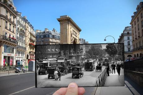 fotografías de París ayer y hoy