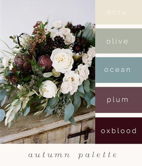 Fall Wedding Color Palettes - Wedding Decor.