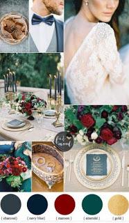 Fall Wedding Color Palettes - Wedding Decor.