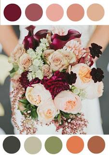 Fall Wedding Color Palettes - Wedding Decor.