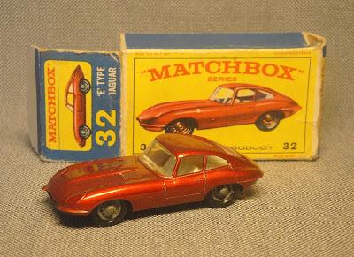 Matchbox y su Jaguar Tipo E